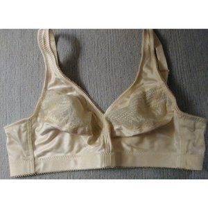 Exquisite Ivory Bra Size 34B With Box Fuller Bra Camisole Strap Soft Cup